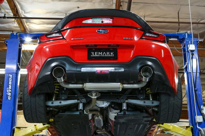 Remark 22+ Subaru BRZ/Toyota GR86 Axle-Back Exhaust - Stainless Single Wall Tips Remark