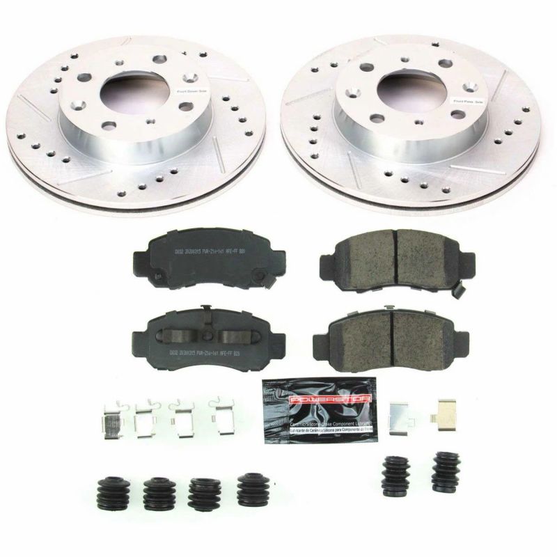 Power Stop 00-06 Honda Insight Front Z23 Evolution Sport Brake Kit PowerStop