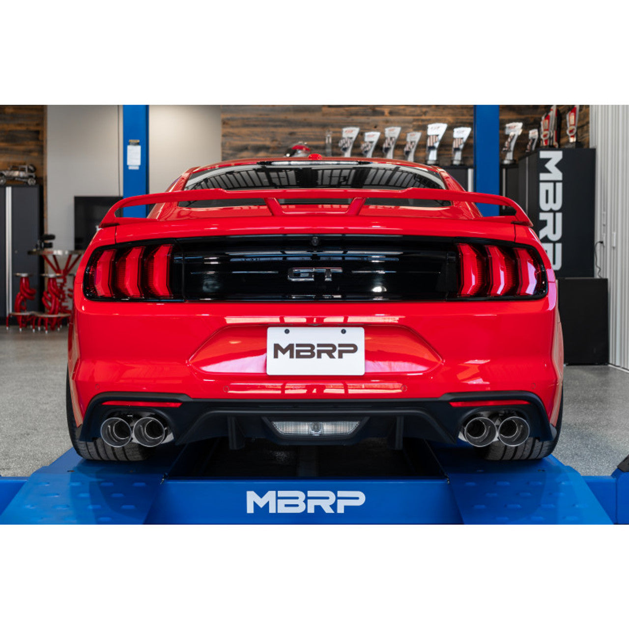 MBRP S72053CF 3-Inch Cat-Back Exhaust for 2018-2023 Mustang GT MBRP