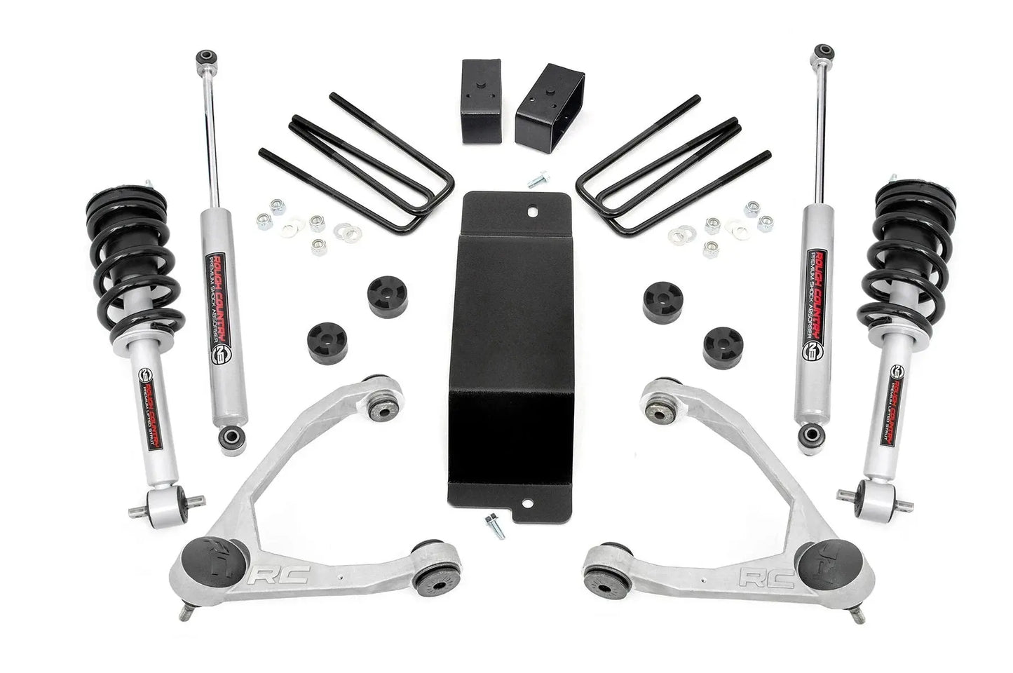 Rough Country 3.5 Inch Lift Kit GM 1500 (07-16) 19432 Rough Country