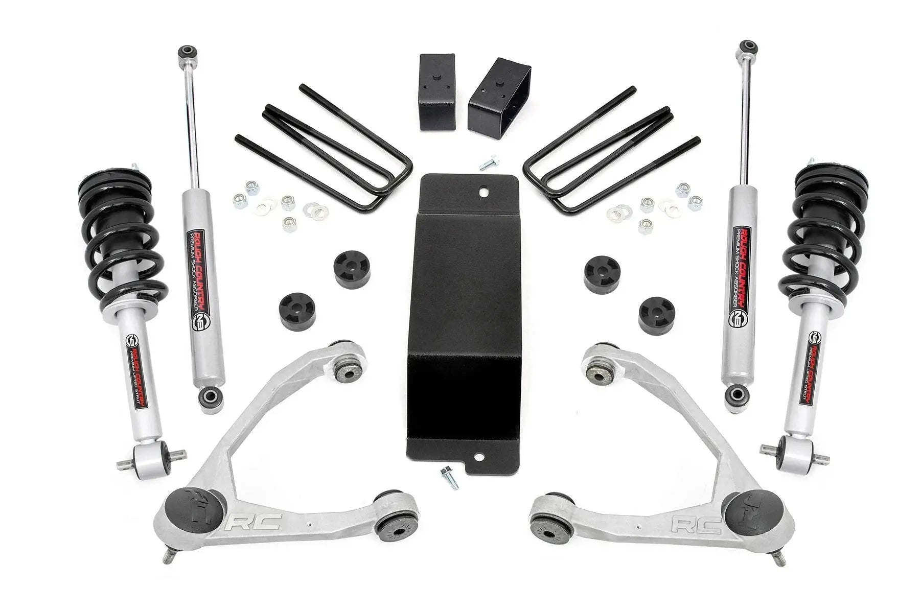 Rough Country 3.5 Inch Lift Kit GM 1500 (07-16) 19432 Rough Country