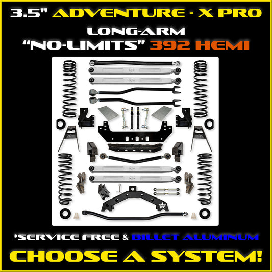 Rock Krawler 2023+ Ford F250/F350 (PB+J) Billet Aluminum 4 Link Arm - Front