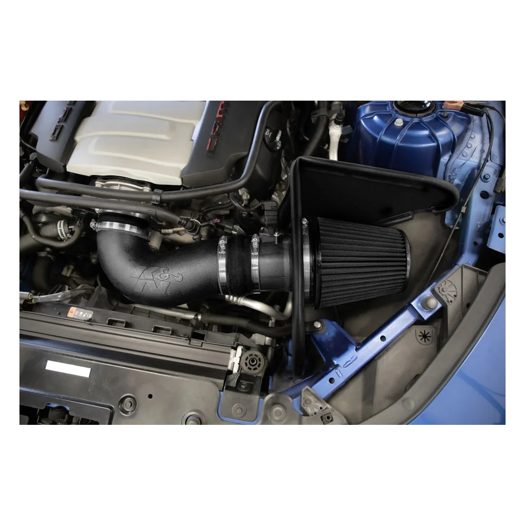 K&N 16-23 Chevrolet Camaro SS 6.2L V8 F/I DRYFLOW Performance Air Intake System