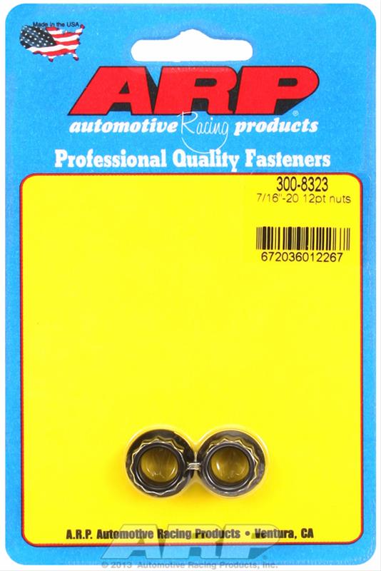 ARP 7/16in -20 12pt Nut Kit (Pack of 2)