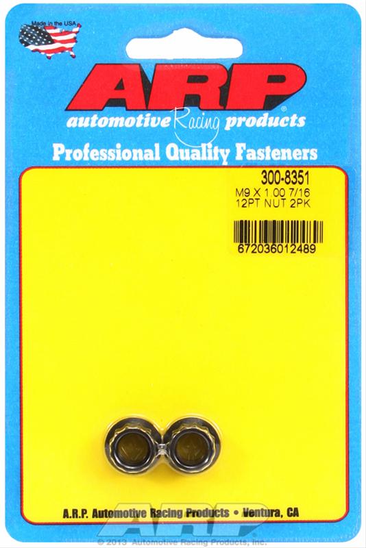 ARP M9 x 1.00 12pt Nut Kit (Set of 2) 300-8351