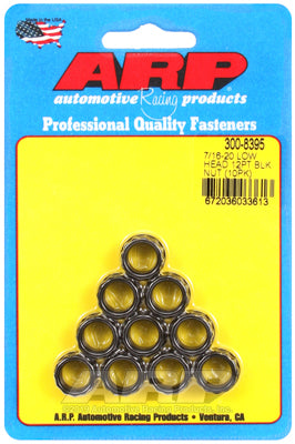 ARP 7/16-20 Low Head .600 Flange OD 12pt Nut Kit - 300-8375