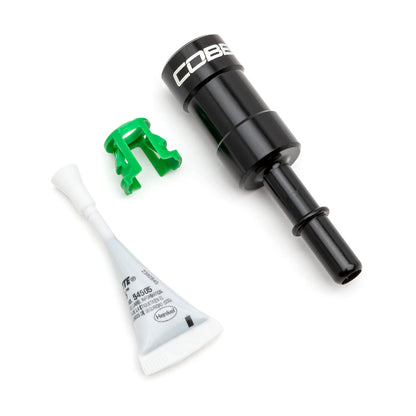 Cobb EFI Quick Disconnect 1/8in NPT Tap to 3/8in Fuel Lines (300115)