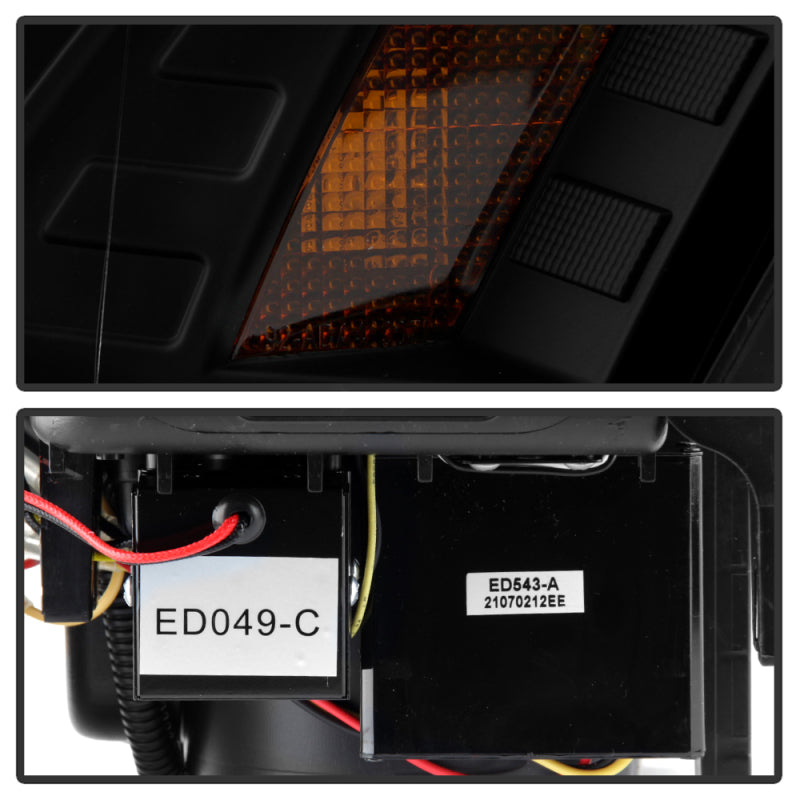 Spyder 13-16 Audi A4/S4 Halogen Model Only High-Power LED Headlights - Black PRO-YD-AA413HALAP-BK SPYDER