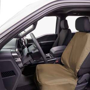 Covercraft 22 Hyundai Tucson Polycotton SeatSaver Custom Front Row Seat Covers - Charcoal