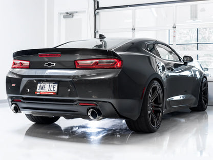 AWE 3015-32103 Touring Edition Axle-Back Exhaust – Chrome Tips | 2016–2024 Camaro SS / LT1