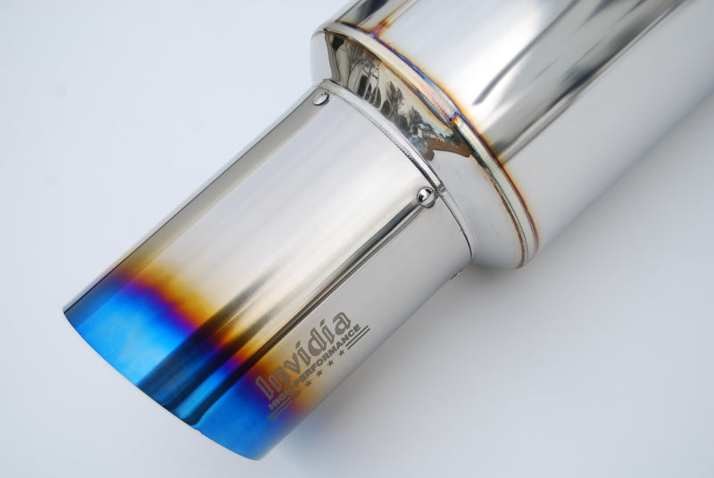Invidia 2022+ Subaru WRX N1 Twin Outlet Single Layer Tip Cat-Back Exhaust Invidia