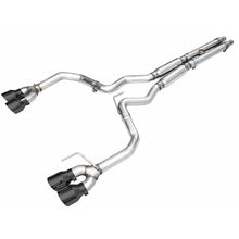 Load image into Gallery viewer, AWE 2024 Ford Mustang GT Fastback S650 RWD Track Edition Catback Exhaust w/ Quad Diamond Black Tips