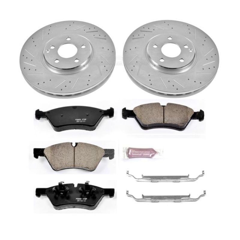 Power Stop 07-09 Mercedes-Benz E350 Front Z23 Evolution Sport Brake Kit PowerStop