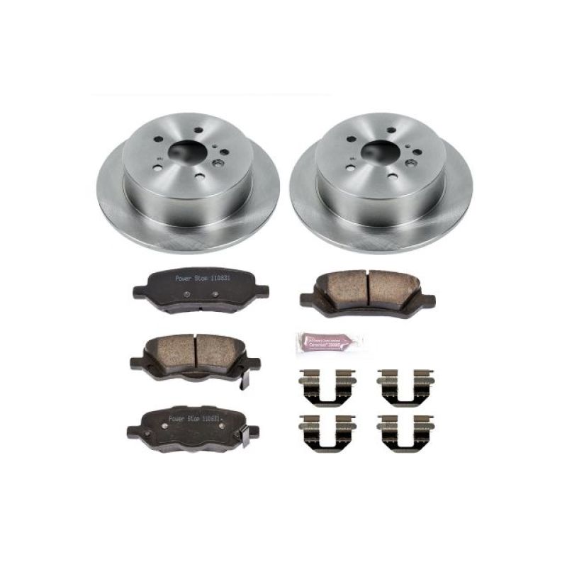 Power Stop 09-16 Toyota Venza Rear Autospecialty Brake Kit PowerStop