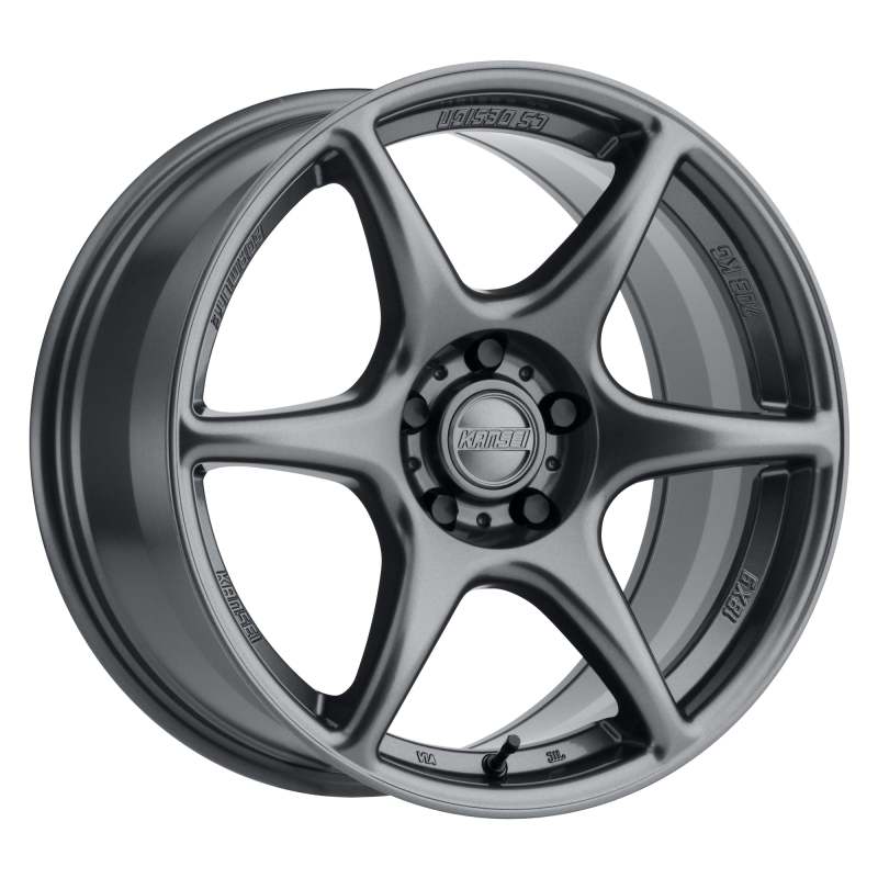 Kansei K11G Tandem 18x8.5in / 5x100 BP / 35mm Offset / 73.1mm Bore - Gunmetal Wheel