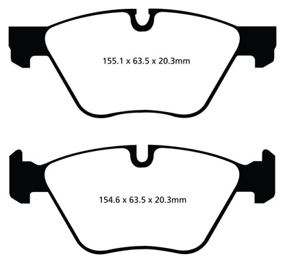 EBC GreenStuff Front Brake Pads - DP22088 EBC