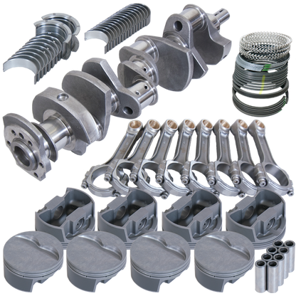Eagle Chevy 350 3.750in Crank 6.000in I-Beam Rods -5cc Flat Top 4.030in Pistons Rotating Assembly