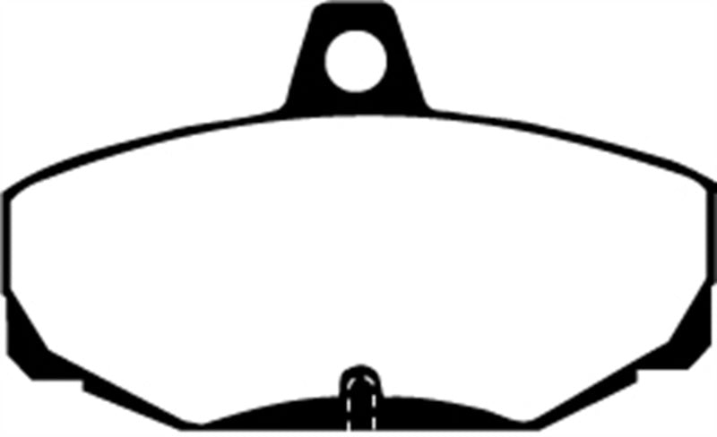 EBC RedStuff Rear Brake Pads - DP3617C EBC