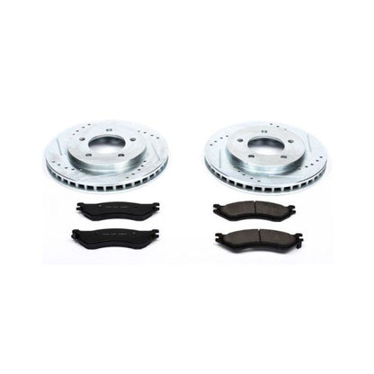 Power Stop 97-02 Ford Expedition Front Z23 Evolution Sport Brake Kit PowerStop