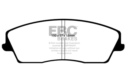EBC Ultimax2 Front Brake Pads - UD1056 EBC