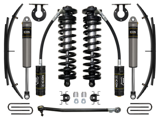 ICON 2.5-3in Stage 2 Expansion Pack Coilover Conversion System for 2017-2023 Ford F-250/F-350 - K63142L