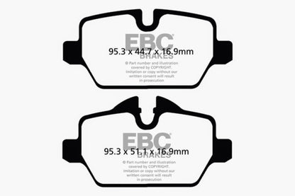 EBC Ultimax2 Rear Brake Pads - UD1554 EBC
