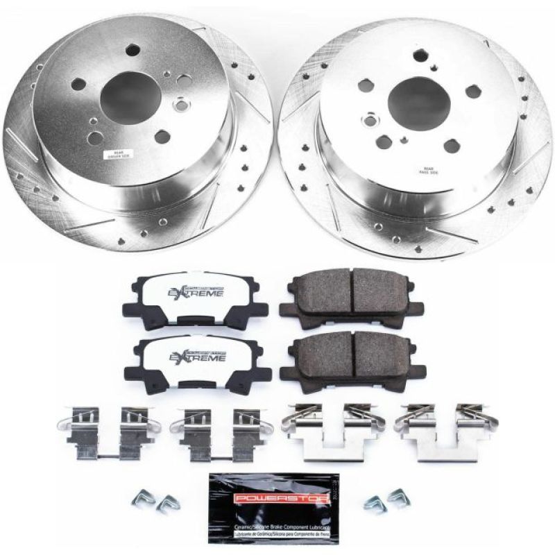 Power Stop 04-06 Lexus RX330 Rear Z36 Truck & Tow Brake Kit PowerStop