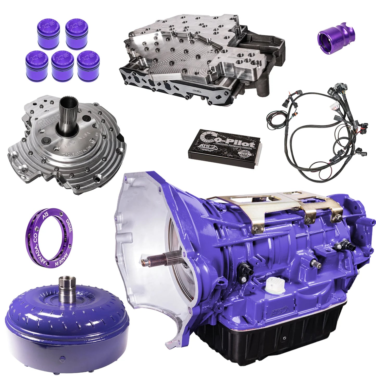 ATS Diesel 07.5-11 Dodge Ram 6.7L Cummins 4WD Stage 1 68Rfe Transmission Package