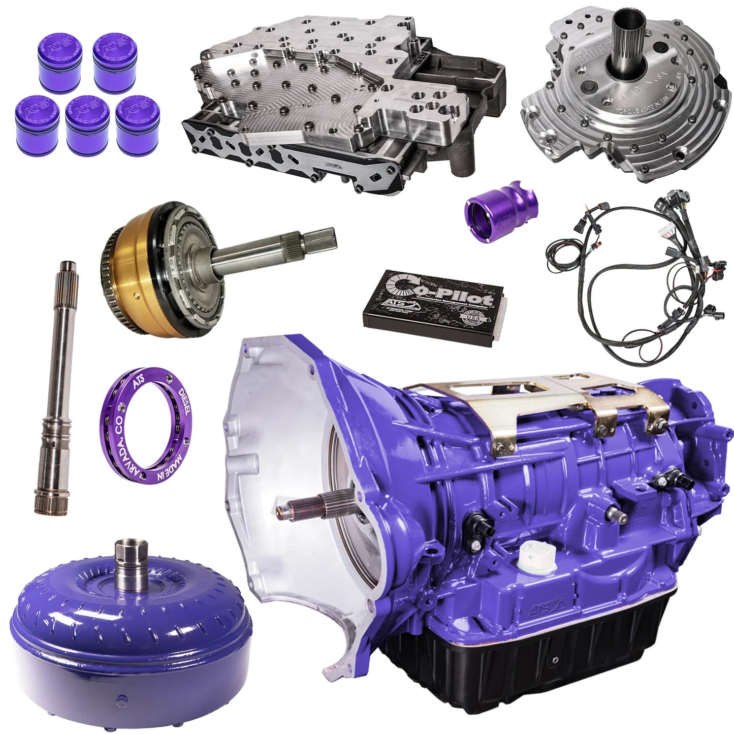 ATS Diesel 07.5-11 Dodge Ram 6.7L Cummins 4WD Stage 1 68Rfe Transmission Package 3096172326