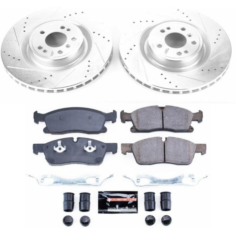 Power Stop 13-16 Mercedes-Benz GL350 Front Z23 Evolution Sport Brake Kit PowerStop