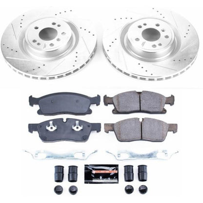 Power Stop 13-16 Mercedes-Benz GL350 Front Z23 Evolution Sport Brake Kit PowerStop