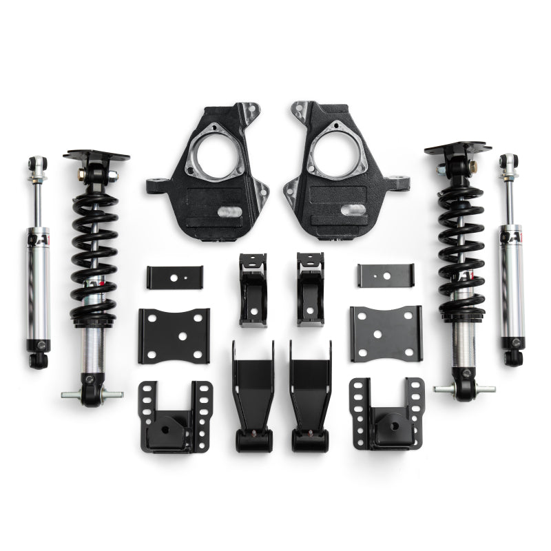 QA1 07-16 Chevrolet Silverado 2WD Lowering Kit w/ Spindles Single Adjustable 4in-6in