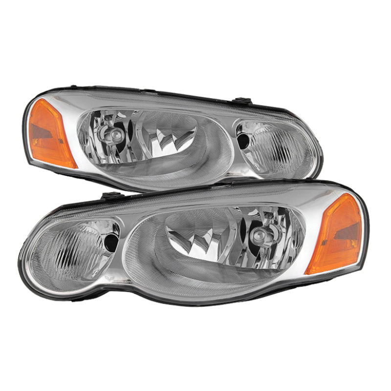 Xtune Chrysler Sebring Convertible & Sedan 04-06 OEM Style Headlights Chrome HD-JH-CHRSE04-4D-AM-C SPYDER
