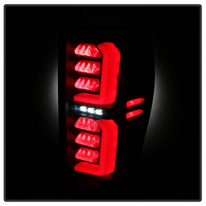 Spyder GMC Sierra 19-20 Incandescent Bulb Model Only LED Tail Lights - Black ALT-YD-GS19-LED-BK SPYDER
