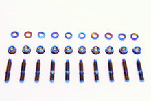 Load image into Gallery viewer, PLM Titanium Honda B D F H J K-Series Intake Manifold Stud Kit - PLM-M8-BOLT-TITAN-10PCS