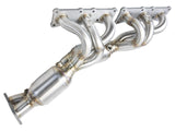 AFE BMW 3-Series (E90/91/92/93) 06-13 128i (E82/E88) 08-13 L6-3.0L (N52) Twisted Steel 304 Stainless Steel Long Tube Header w/ Cat