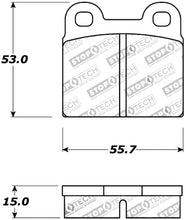 Load image into Gallery viewer, StopTech Premium Ceramic Brake Pads - 308.00300