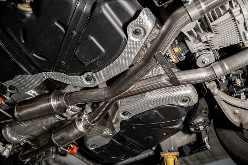 Corsa Xtreme, Sport / 2.75 in Cat-Back 4.5 in Single Tips | 2021-2023 Dodge Durango SRT Hellcat 6.2L CORSA Performance