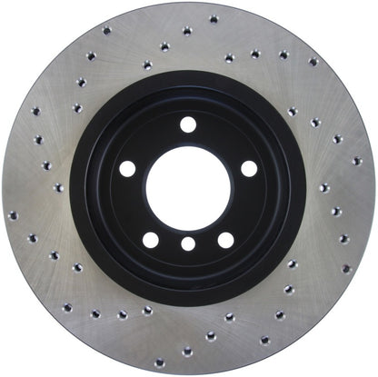 StopTech 01-06 BMW 330 Drilled Left Front Rotor Stoptech