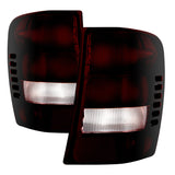 Xtune Jeep Grand Cherokee 1999-2002 OEM Style Tail Lights Red Smoked ALT-JH-JGC99-OE-RSM