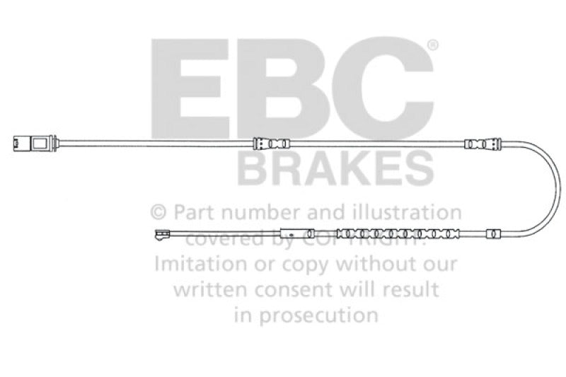 EBC 2010-2011 BMW 528 3.0L (F10) Front Wear Leads EBC