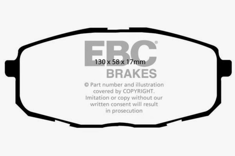 EBC RedStuff Front Brake Pads - DP31562C