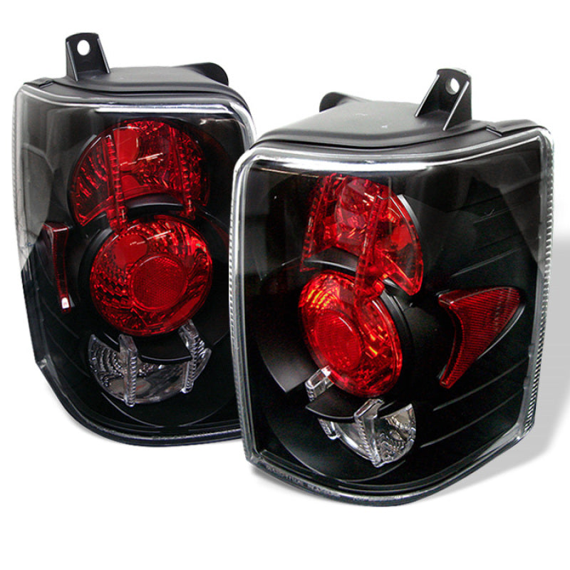 Spyder Jeep Grand Cherokee 93-98 Euro Style Tail Lights Black ALT-YD-JGC93-BK SPYDER