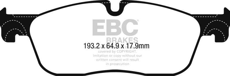 EBC GreenStuff Front Brake Pads - DP22251 EBC