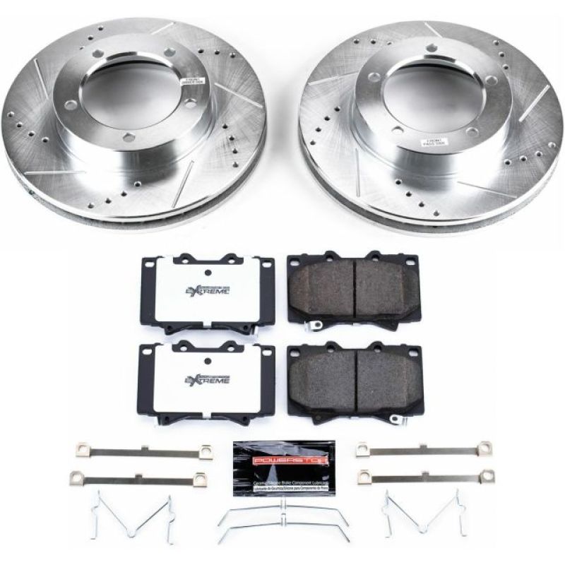 Power Stop 98-07 Lexus LX470 Front Z36 Truck & Tow Brake Kit PowerStop