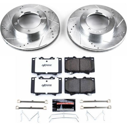 Power Stop 98-07 Lexus LX470 Front Z36 Truck & Tow Brake Kit PowerStop