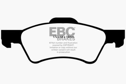 EBC GreenStuff Front Brake Pads - DP61613 EBC