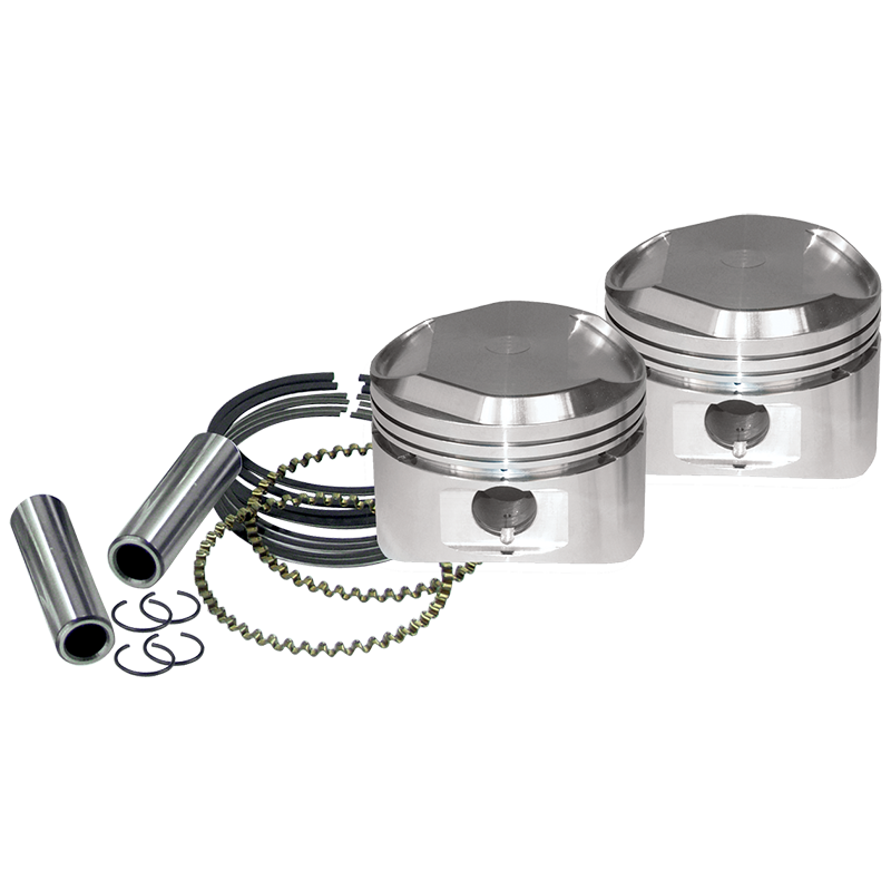 S&S Cycle 84-99 BT 89in High Compression Stroker Pistons - Standard - 92-2016