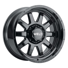 Weld W168 20X9 Stealth 8X165.1 ET00 BS5.00 Gloss Black 125.1