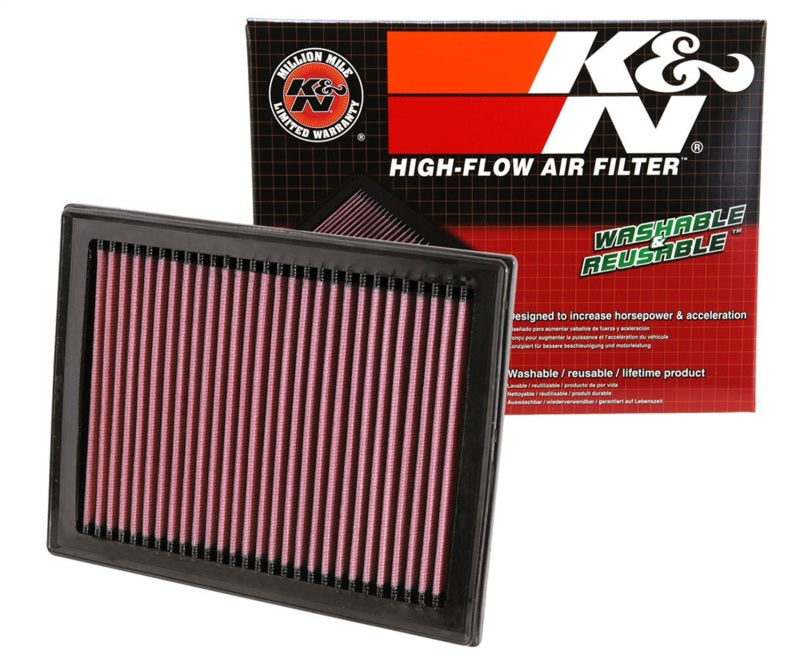 K&N 08 Nissan Sentra 2.5L Drop In Air Filter K&N Engineering